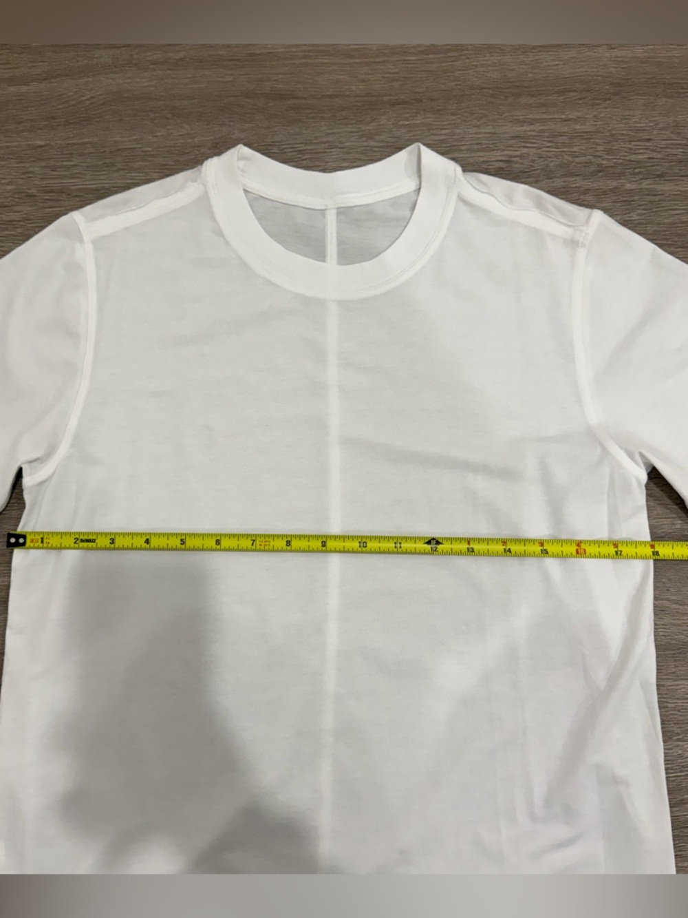 NWOT Lululemon All Yours White Tee XS - Picture 4 of 7